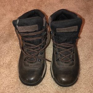 Columbia Brown Leather Hiking Boots